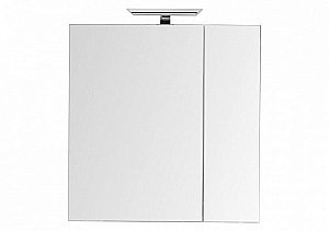 Зеркальный шкаф Aquanet Йорк 85 купить в интернет-магазине сантехники Sanbest