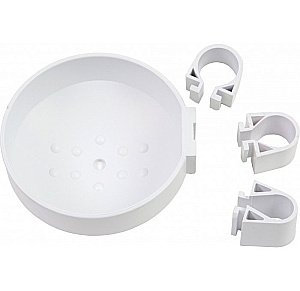 Мыльница Orange SOAP DISH-W белая купить в интернет-магазине сантехники Sanbest