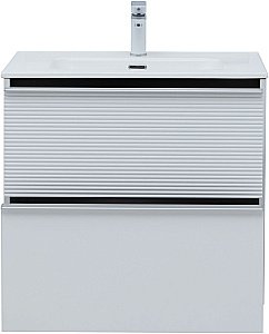 Тумба с раковиной Aquanet Вита 330476 70 белый матовый для ванной в интернет-магазине Sanbest