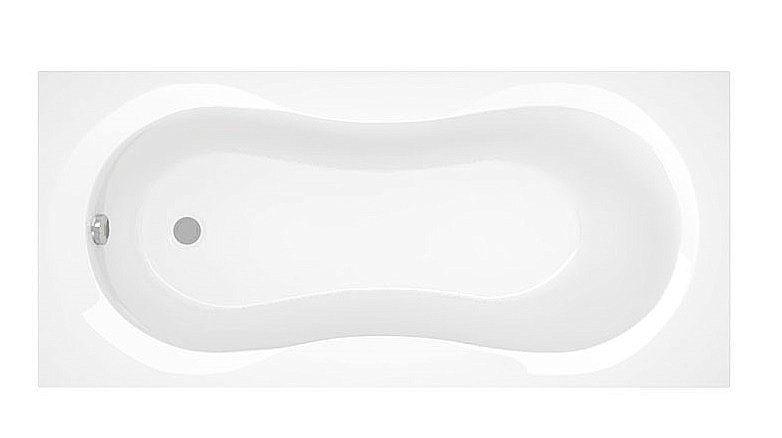 Ванна Alba Spa Miami ВПР0250300100 170х75 белая купить в интернет-магазине Sanbest