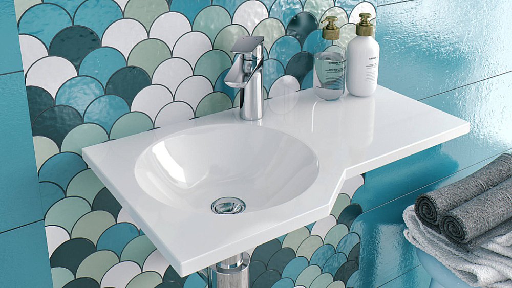 Раковина Excellent Be Spot 60 CEEX.2301.600.WH белая купить в интернет-магазине Sanbest