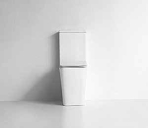 Унитаз напольный Ceramalux NS-2170 белый, безободковый, с бачком, с крышкой микролифт купить в интернет-магазине Sanbest