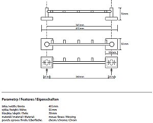 Крючок Bemeta Beta 132105112 купить в интернет-магазине сантехники Sanbest