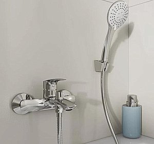 Смеситель для ванны Milardo Rora RORSB00M02 хром купить в интернет-магазине сантехники Sanbest