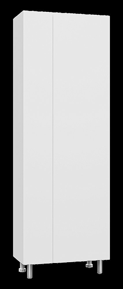 Пенал напольный Misty Лира 60 П-Лир0501-01Л белый для ванной в интернет-магазине сантехники Sanbest