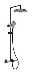 Душевая система Kaiser Serio 05577-15 вороненая сталь купить в интернет-магазине сантехники Sanbest