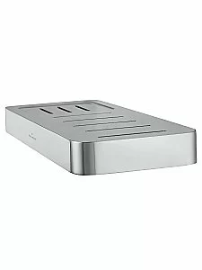 Мыльница с держателем WONZON & WOGHAND LOTTE WW-8332 хром купить в интернет-магазине сантехники Sanbest