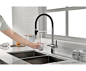 Смеситель для кухни Paulmark Gravity Gr213888-CR хром купить в интернет-магазине сантехники Sanbest