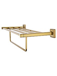 Полотенцедержатель с полкой WONZON & WOGHAND ROMA, Бронза (WW-7281) купить в интернет-магазине сантехники Sanbest