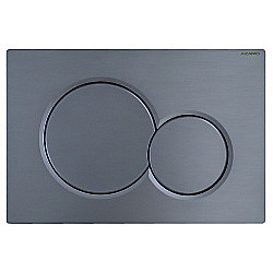 Кнопка для инсталляции Azario NEW AZ-010.08 оружейная сталь матовая купить в интернет-магазине сантехники Sanbest