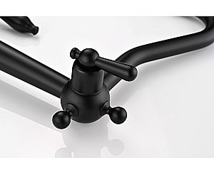 Смеситель для кухни Paulmark Retro Re213226-AN антрацит купить в интернет-магазине сантехники Sanbest