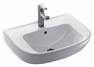 Раковина с полупьедесталом Jacob Delafon ODEON UP 60 E4700-00/18566W-00 белая купить в интернет-магазине Sanbest