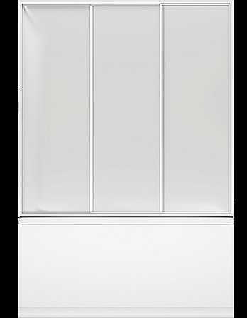 Шторка на ванну BAS Лима 130x145 купить в интернет-магазине Sanbest