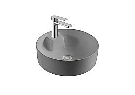 Раковина накладная Aquatek Европа AQ5212-MG серая матовая купить в интернет-магазине Sanbest