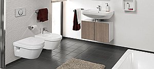 Унитаз подвесной Villeroy&Boch Architectura 5684R001 альпийский белый, безободковый купить в интернет-магазине Sanbest