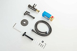 Гигиенический душ Aquatek Бетта AQ1023BGM оружейная сталь купить в интернет-магазине сантехники Sanbest
