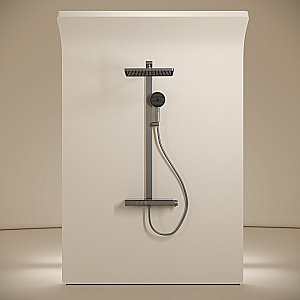 Душевая система Sancos Vos SC6100GG вороненая сталь купить в интернет-магазине сантехники Sanbest