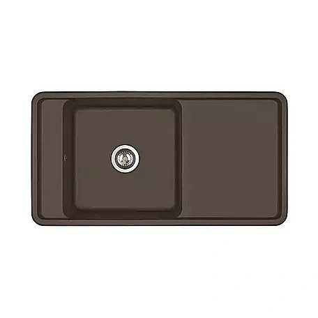 Мойка кухонная Акватон Беллис 97 кофе купить в интернет-магазине сантехники Sanbest