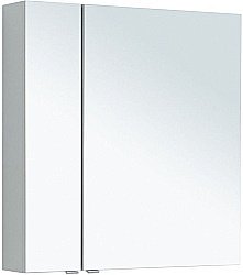 Зеркальный шкаф Aquanet Алвита New 80 Серый купить в интернет-магазине сантехники Sanbest