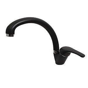 Смеситель для кухни PAINI Fortis 422F570/599TEJ/FFKM черный матовый купить в интернет-магазине сантехники Sanbest