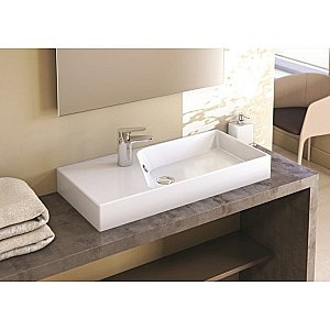 Раковина Jacob Delafon RYTHMIC 100 EXN112-00 белая купить в интернет-магазине Sanbest