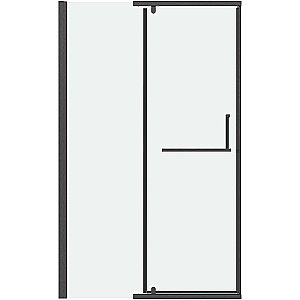 Душевая дверь Grossman Pragma 110 100.K33.03.110.42.00 стекло прозрачное/профиль графит сатин купить в интернет-магазине Sanbest