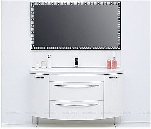 Зеркало LED De Aqua ТРЕНД 205771 140x75 в ванную от интернет-магазине сантехники Sanbest