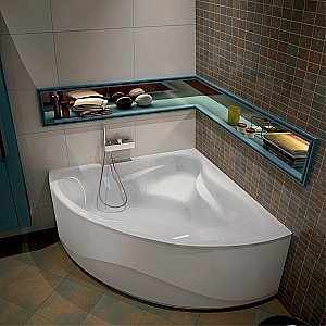 Ванна акриловая Koller Pool Tera 135x135 TERA135х135 белая купить в интернет-магазине Sanbest