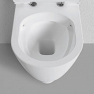 Унитаз подвесной Bien Organic OGKA052N1VP0W3000 белый, с крышкой микролифт, безободковый купить в интернет-магазине Sanbest