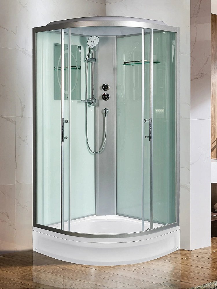 Душевая кабина WeltWasser Werra XL 10000014049 100х100 с поддоном купить в интернет-магазине Sanbest