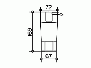 Диспенсер KEUCO Elegance New купить в интернет-магазине сантехники Sanbest