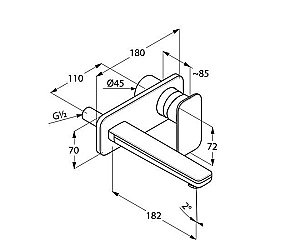 Смеситель для раковины Kludi E2 492440575 купить в интернет-магазине сантехники Sanbest