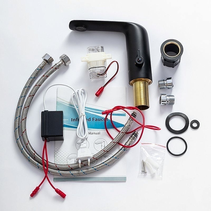 Смеситель для раковины Cezares VAGUE-ELS-NOP-W0 черный купить в интернет-магазине сантехники Sanbest