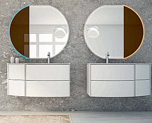 Зеркало с LED подстветкой Cezares 45031 30x80 в ванную от интернет-магазине сантехники Sanbest