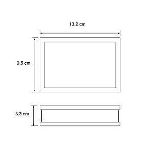 Мыльница полирезиновая WasserKRAFT Inn K-4300 купить в интернет-магазине сантехники Sanbest