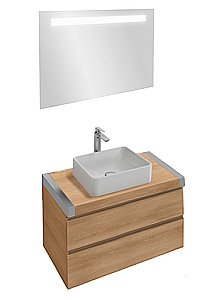 Тумба с раковиной Jacob Delafon PARALLEL 60 для ванной в интернет-магазине Sanbest