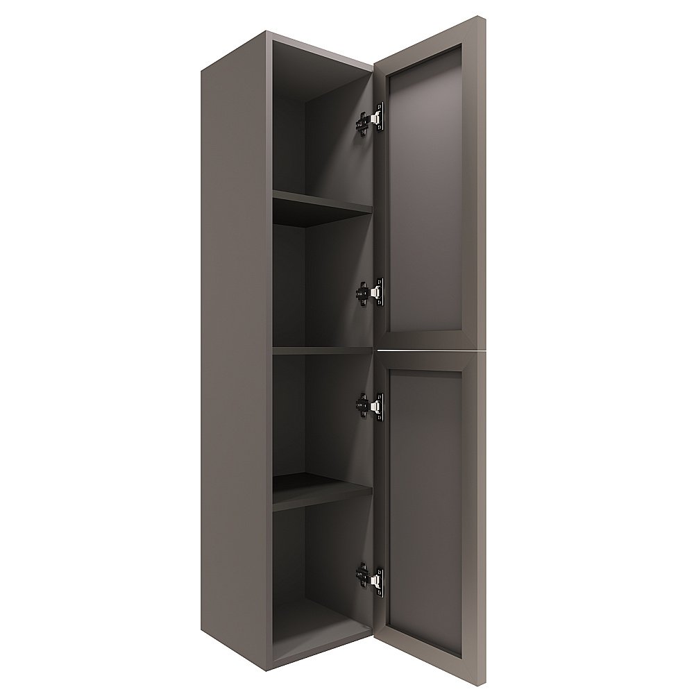 Шкаф подвесной Vincea Elise VSC-4EL150MG 35 серый матовый для ванной в интернет-магазине сантехники Sanbest