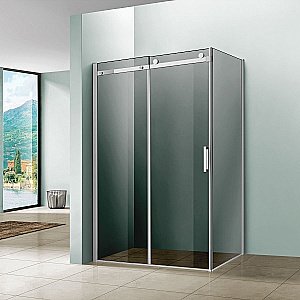 Душевой уголок Vincea COMO VSR-1C9012CG 120x90 стекло тонированное/профиль хром купить в интернет-магазине Sanbest