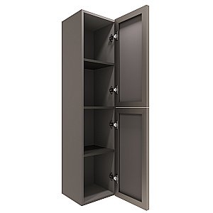 Шкаф подвесной Vincea Elise VSC-4EL150MG 35 серый матовый для ванной в интернет-магазине сантехники Sanbest