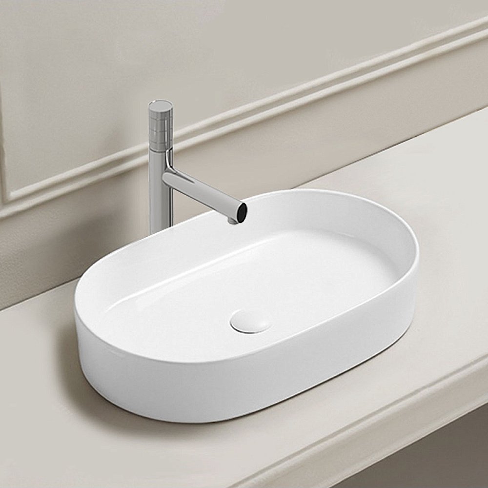 Раковина накладная Vincea 60 VBS-50760 белая купить в интернет-магазине Sanbest