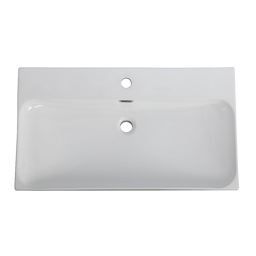 Раковина мебельная BelBagno BB-8078-80 белая купить в интернет-магазине Sanbest