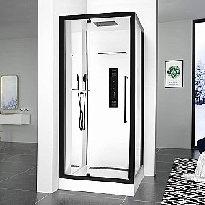 Душевая кабина Black & White Galaxy G8022 90х90 купить в интернет-магазине Sanbest