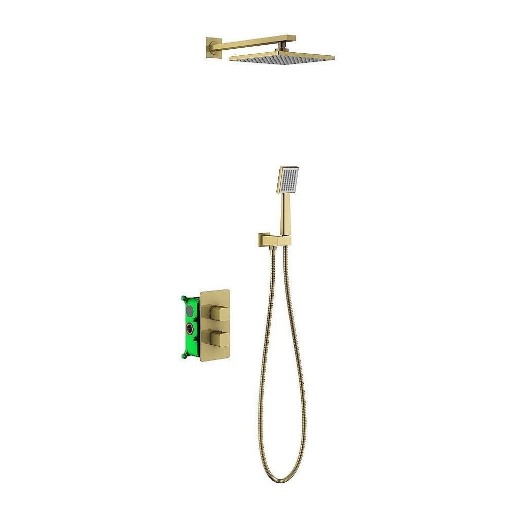 Душевая система Timo Petruma SX-5059/17SM золото матовое купить в интернет-магазине сантехники Sanbest