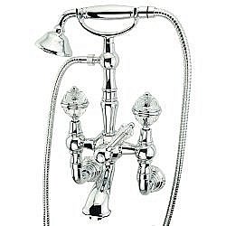 Смеситель для ванны Migliore Cristalia 18585 хром купить в интернет-магазине сантехники Sanbest