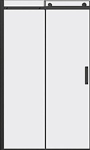 Душевая дверь Vincea Como VDS-1C130CLB 130 стекло прозрачное/профиль черный купить в интернет-магазине Sanbest