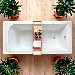 Ванна Delice Scandi DLR330032-G 190х80 белая купить в интернет-магазине Sanbest