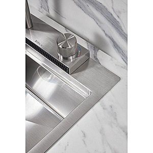 Смеситель для кухни Milacio Ultra MCU.556.SS нержавеющая сталь купить в интернет-магазине сантехники Sanbest