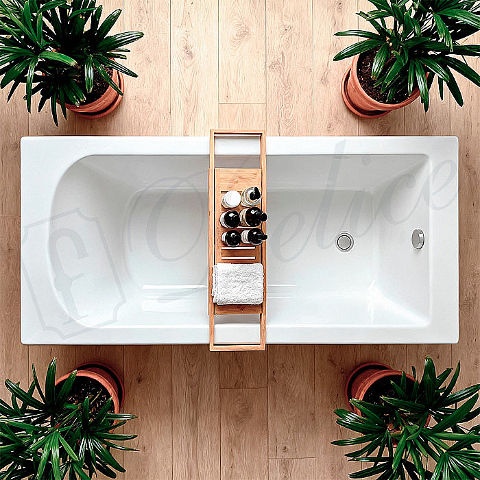 Ванна Delice Scandi DLR330032-G 190х80 белая купить в интернет-магазине Sanbest