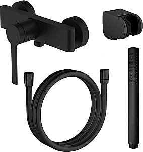 Смеситель для душа Azario VINCENTE AZ-VRZ338326PA черный матовый купить в интернет-магазине сантехники Sanbest