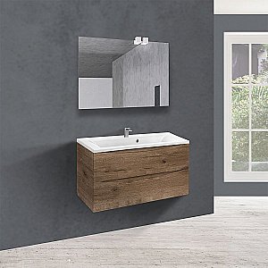 Тумба с раковиной Vincea Mia 900 V.Oak для ванной в интернет-магазине Sanbest